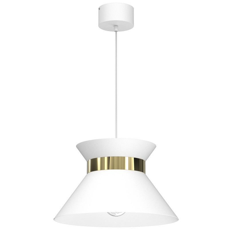 żyrandlol  white/gold 1xE27 5331