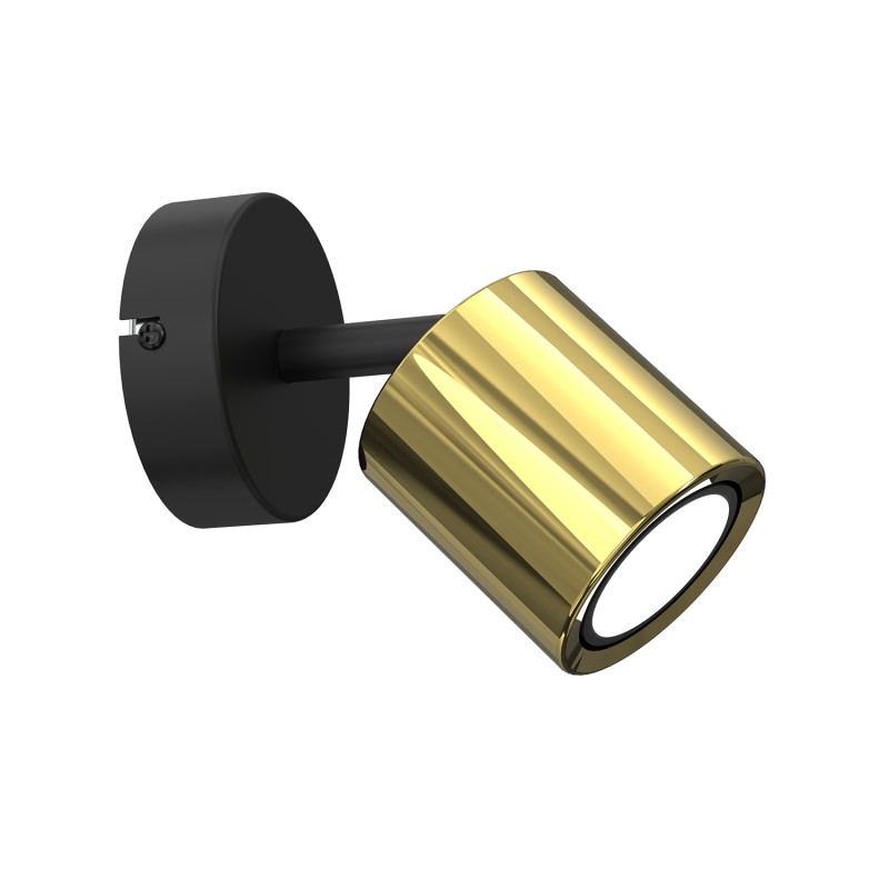 spot  black/brass 1xGU10 9230