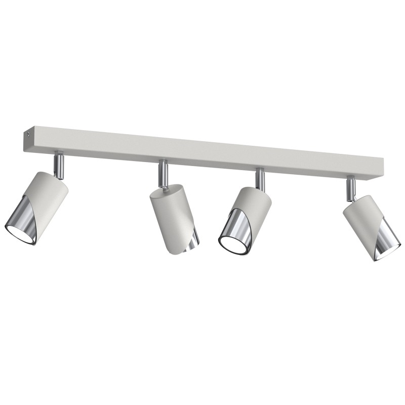 spot  line bar 600, grey/chrome 4xGU10 9670