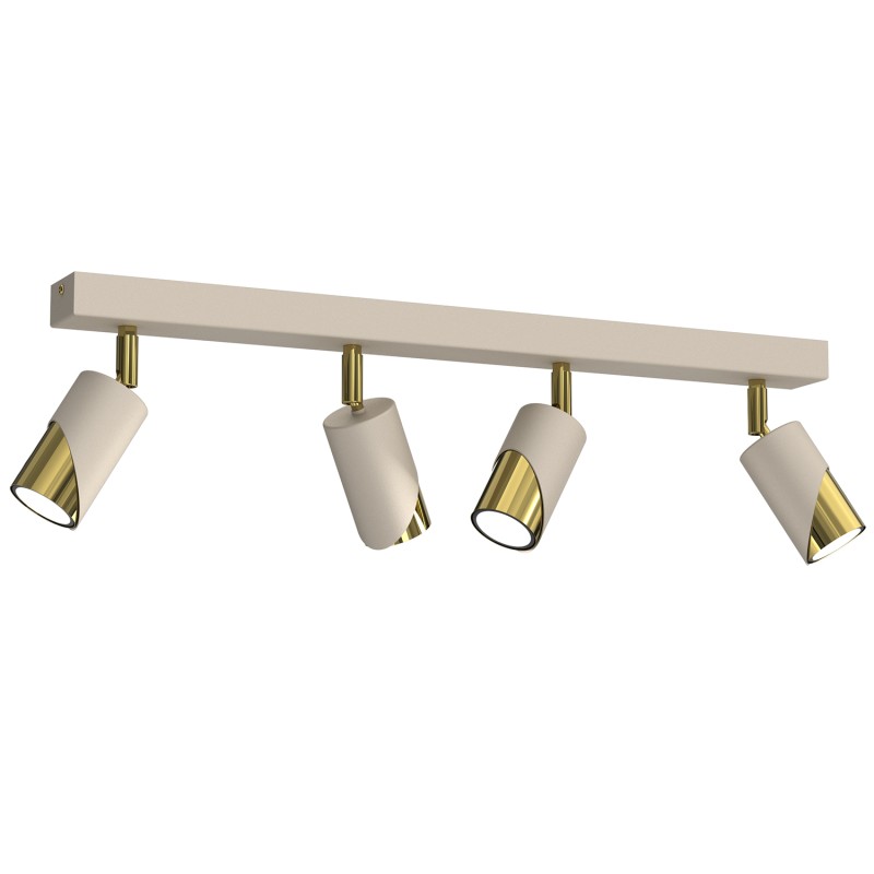 spot  line bar 600, beige/gold 4xGU10 9679