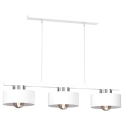 żyrandol  white/chrome 3xE27 9844