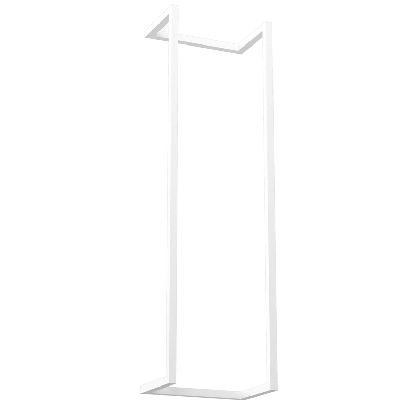 wall rolled towels hanger, vertical 78 cm, white 9881