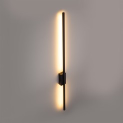 FLASH BLACK KINKIET 1 LED L 18074