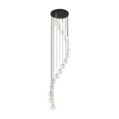 AURORA TRANSPARENT LAMPA WISZĄCA 16  10182