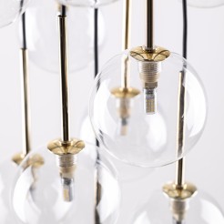 AURORA TRANSPARENT LAMPA WISZĄCA 16  10182