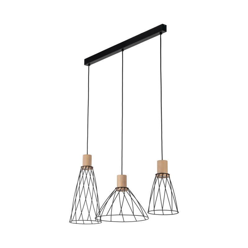 MODESTO WOOD SOSNA LAMPA WISZACA 3 10158