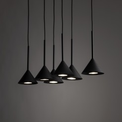CONO MINI BLACK LAMPA WISZACA 6 10306