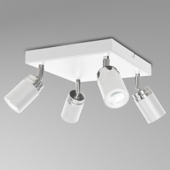 Plafon Luminex white/chrome 5139