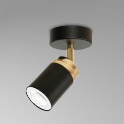 Plafon Luminex black/gold 5163