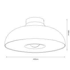 plafon  white 1xE27 9939