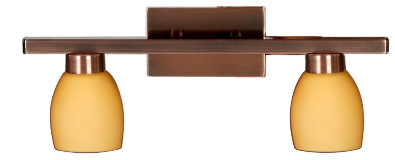 DAKOTA LISTWA 2X40W G9 MIEDŹ 92-10714