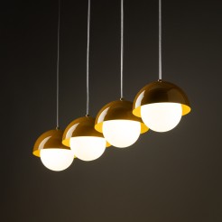 BONO OCHRA LAMPA WISZĄCA 4 LISTWA 10267