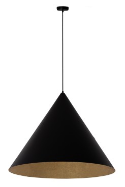 Vesuvio czarny/złoty L 1xE27 41039