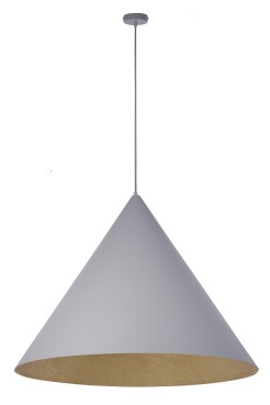 Vesuvio szary/złoty L 1xE27 41049