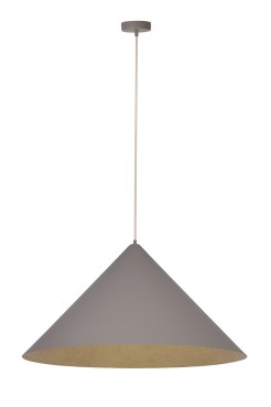 Vesuvio taupe/złoty M 3xE27 41058