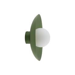 SLATE PEAPOD GLASS KINKIET 1XG9 10935
