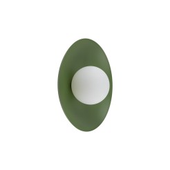 SLATE PEAPOD GLASS KINKIET 1XG9 10935