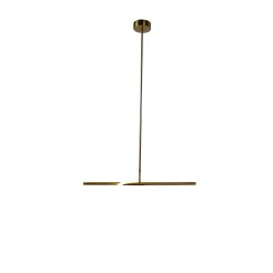 SUPREME lampa wiszaca 100cm złoty 22W LED 3000K biały 31-35615