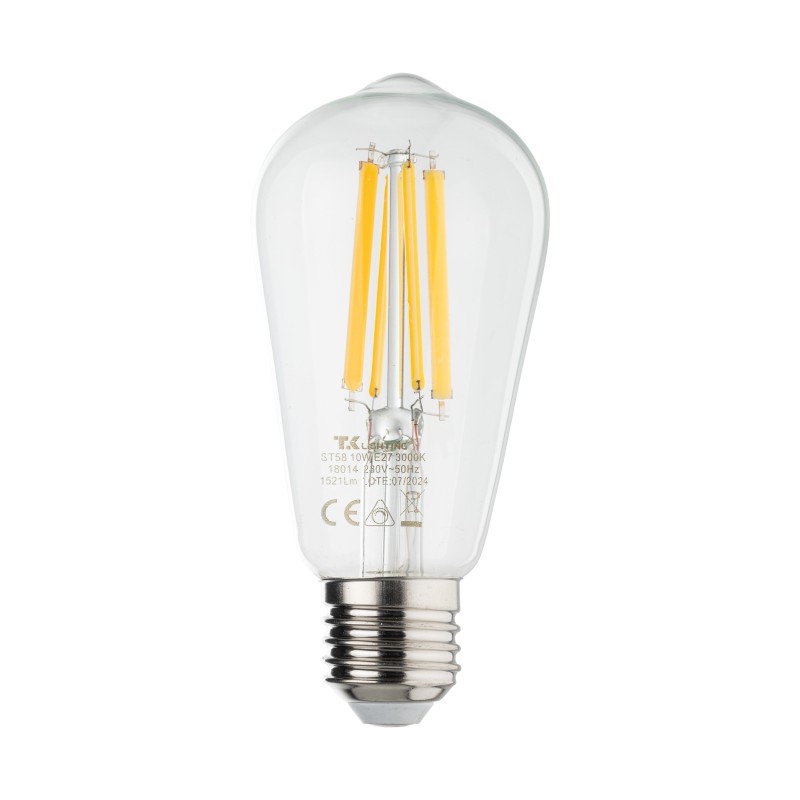 ŻARÓWKA E27 CLEAR 10 W 3000 K DIMMABLE 18014