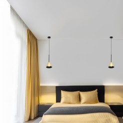 Lampa Wisząca Cone Złoty 1xGU10 ML1124