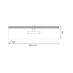 Kinkiet PRADO White 11W LED 3000K ML1003