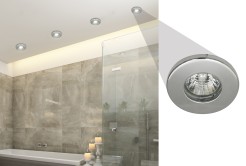 SH-06 CH MR16 CHROMoczko sufitowe  lampa sufitowa HERMETYCZNA IP65  odporna na wilgoć 2291003