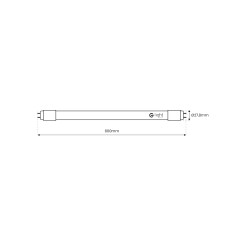 Świetlówka PREMIUM LED 6,5W 1100lm 4000K 60cm 5 LAT GWARANCJI EK8546