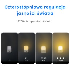 Lampka Wtykowa Pati 2700K EKW1439