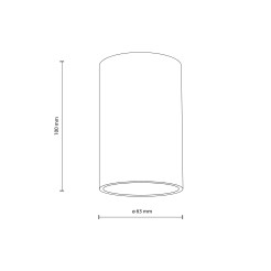 FLARE WHITE GU10 10584
