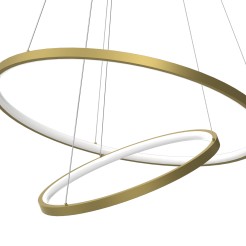 Lampa wisząca HOOP GOLD 51W LED ML1546