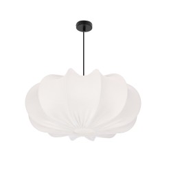 CAFEE' lampa wisz¹ca 52cm czarny 1x40W E27 aba¿ur latte 31-42002
