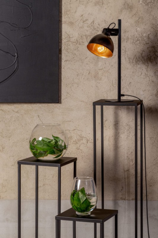 MARS lampka czarny/złoty 50264