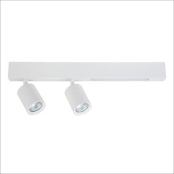 Lampa Sufitowa Magnet 9W+2xGU10 3000/4000K Biały ML1133