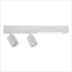 Lampa Sufitowa Magnet 9W+2xGU10 3000/4000K Biały ML1133