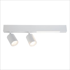Lampa Sufitowa Magnet 9W+2xGU10 3000/4000K Biały ML1133