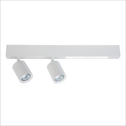 Lampa Sufitowa Magnet 9W+2xGU10 3000/4000K Biały ML1133