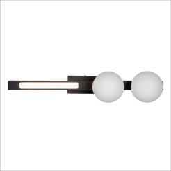 Kinkiet Magnet 13W+2xG9 3000/4000K Czarny ML1138
