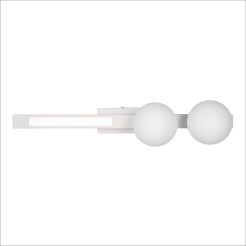 Kinkiet Magnet 13W+2xG9 3000/4000K Biały ML1139