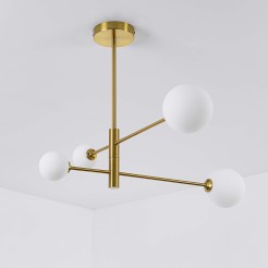 Lampa wisząca Dorado złota 4xG9 LP-002/4P