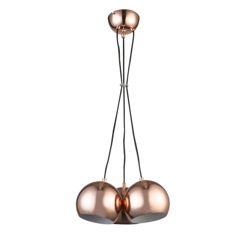 Lampa wisząca Rame miedziana 3xE14 LP-2014/3P