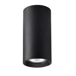 Tuba natynkowa Manacor 17 cm czarna 1xGU10 LP-232/1D - 170 czarne