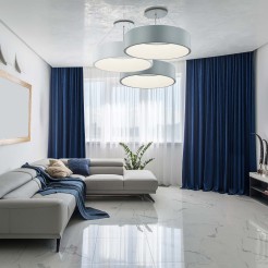 Lampa wisząca Malaga szara LED 3000K LP-622/1P GREY