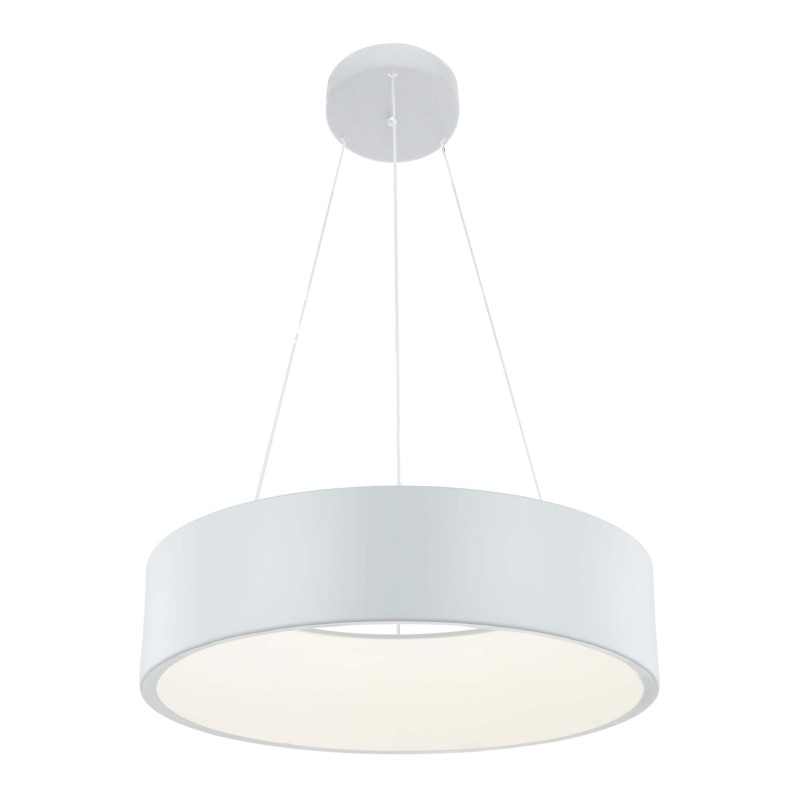 Lampa wisząca Malaga biała LED 3000K LP-622/1P WH