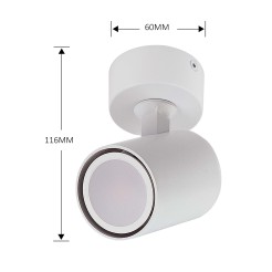 Reflektor spot Snow 1 biały 1xGU10 LP-731/1W WH