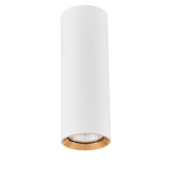 Tuba natynkowa Manacor 17 cm oczko biało - złote 1xGU10 LP-232/1D - 170 WH/GD