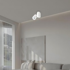 Zestaw reflektorów Boston biały 1xGU10 LP-741/1W WH