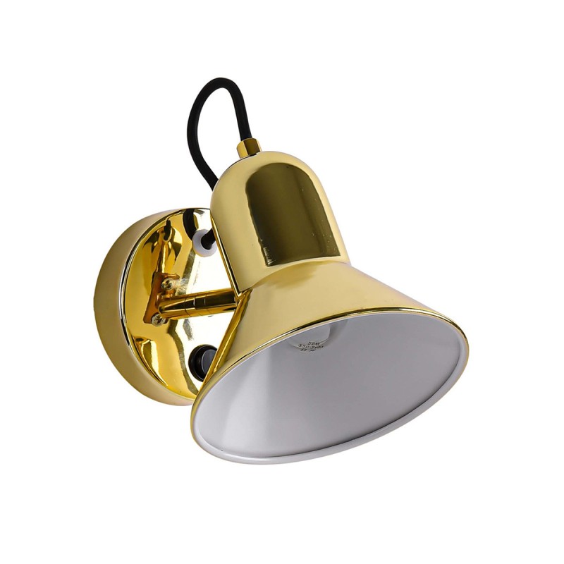 Kinkiet Astama złoty 1xE27 LP-1122/1W GD