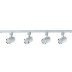 Zestaw oświetlenia szynowego Snow SET 1F biały 4xGU10 LP-737 WH SET