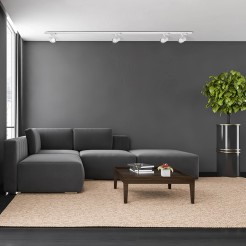 Zestaw oświetlenia szynowego Snow SET 3F biały 4xGU10 LP-737 WH SET 3F