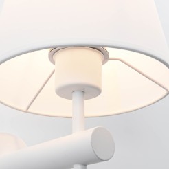 Kinkiet Tivoli biały 1xE27 LP-1133/1W WH